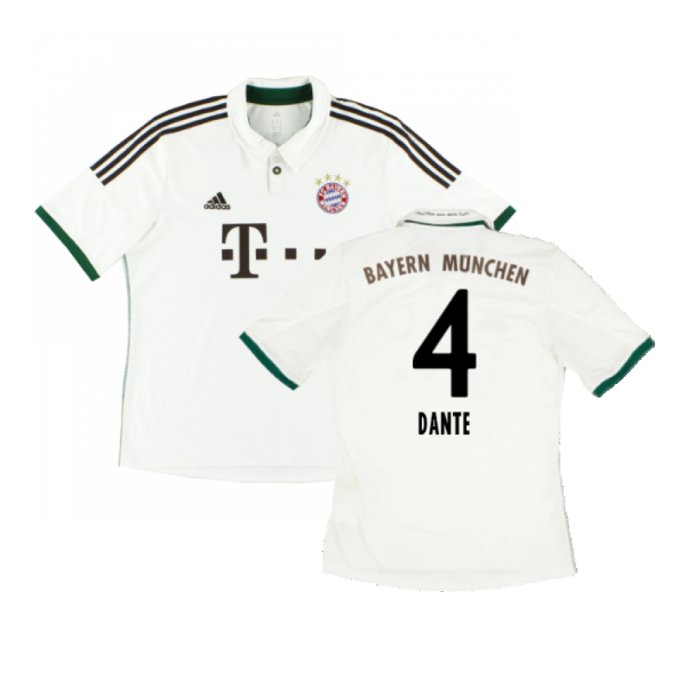 Bayern Munich 2013-14 Away Shirt (XL Boys) (Excellent) (Dante 4)_0