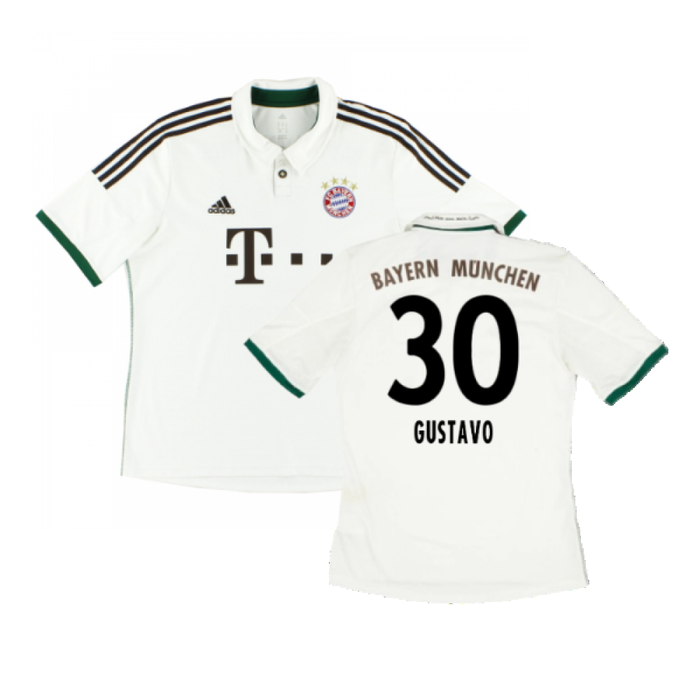 Bayern Munich 2013-14 Away Shirt (Excellent) (Gustavo 30)