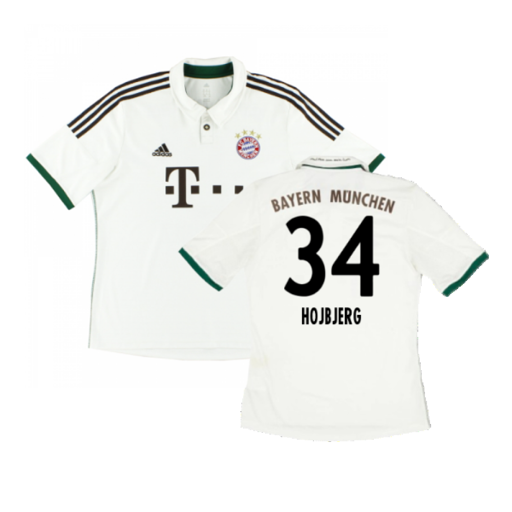 Bayern Munich 2013-14 Away Shirt (Excellent) (Hojbjerg 34)_0
