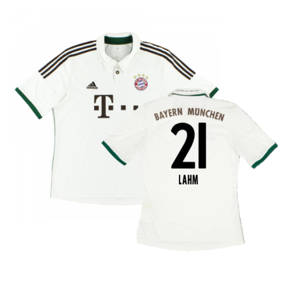 Bayern Munich 2013-14 Away Shirt (Excellent) (Lahm 21)_0