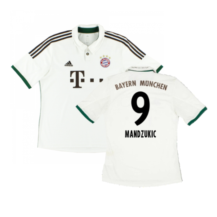 Bayern Munich 2013-14 Away Shirt (L) (Very Good) (Mandzukic 9)