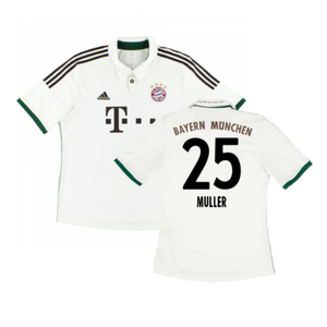 Bayern Munich 2013-14 Away Shirt (L) (Very Good) (Muller 25)_0