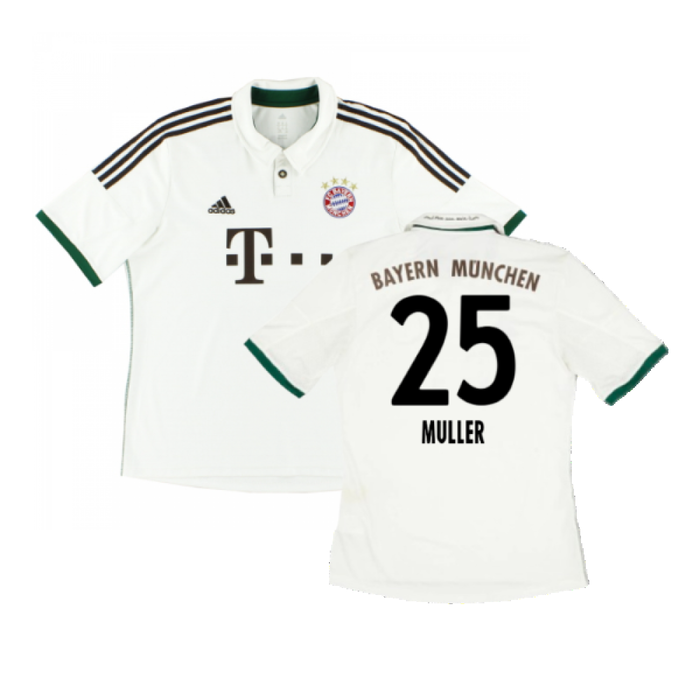 Bayern Munich 2013-14 Away Shirt (S) (Excellent) (Muller 25)