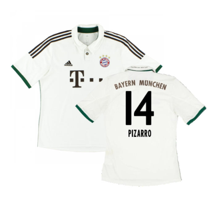 Bayern Munich 2013-14 Away Shirt (L) (Very Good) (Pizarro 14)