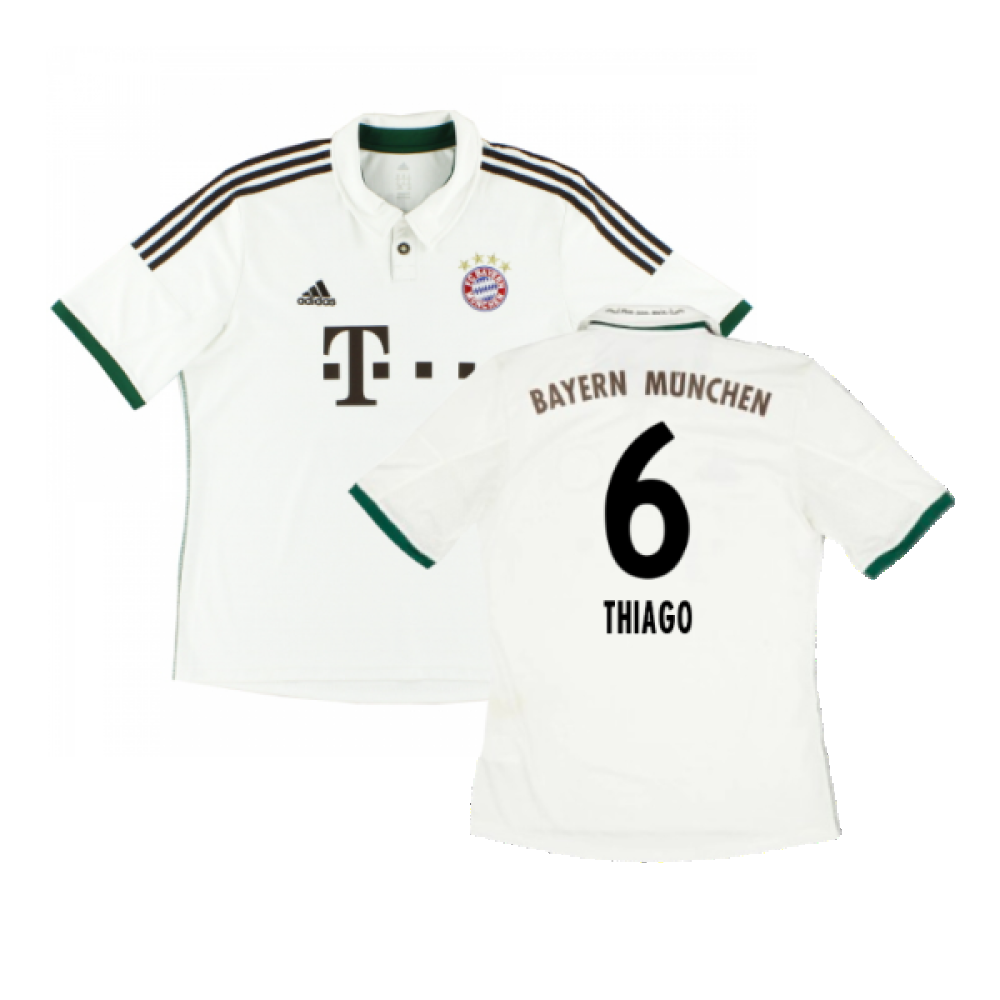 Bayern Munich 2013-14 Away Shirt (L) (Very Good) (Thiago 6)_0