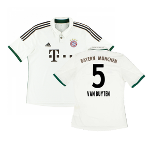 Bayern Munich 2013-14 Away Shirt (XXL) (Good) (Van Buyten 5)_0