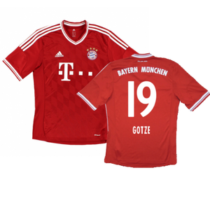 Bayern Munich 2013-14 Home Shirt (S) (Excellent) (Gotze 19)_0