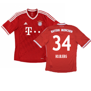 Bayern Munich 2013-14 Home Shirt (Excellent) (Hojbjerg 34)_0