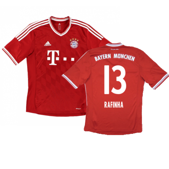 Bayern Munich 2013-14 Home Shirt (Excellent) (Rafinha 13)