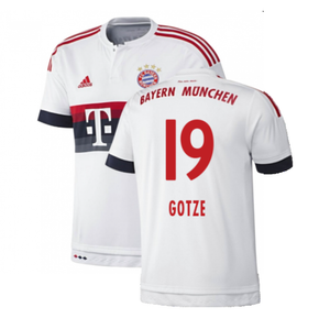 Bayern Munich 2015-16 Away Shirt (2XL) (Good) (Gotze 19)_0