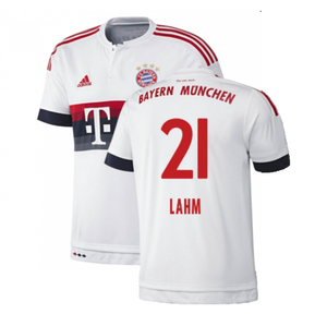 Bayern Munich 2015-16 Away Shirt (2XL) (Good) (Lahm 21)_0