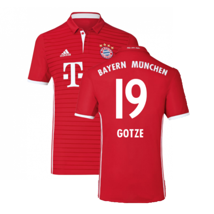 Bayern Munich 2016-17 Home Shirt (Excellent) (Gotze 19)