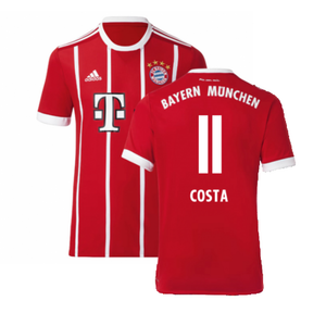 Bayern Munich 2017-18 Home Shirt (Excellent) (Costa 11)_0