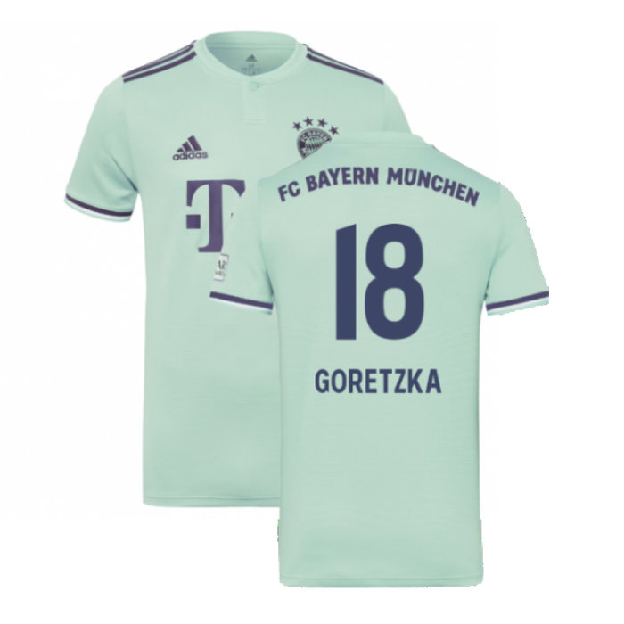 Bayern Munich 2018-19 Away Shirt (Excellent) (Goretzka 18)