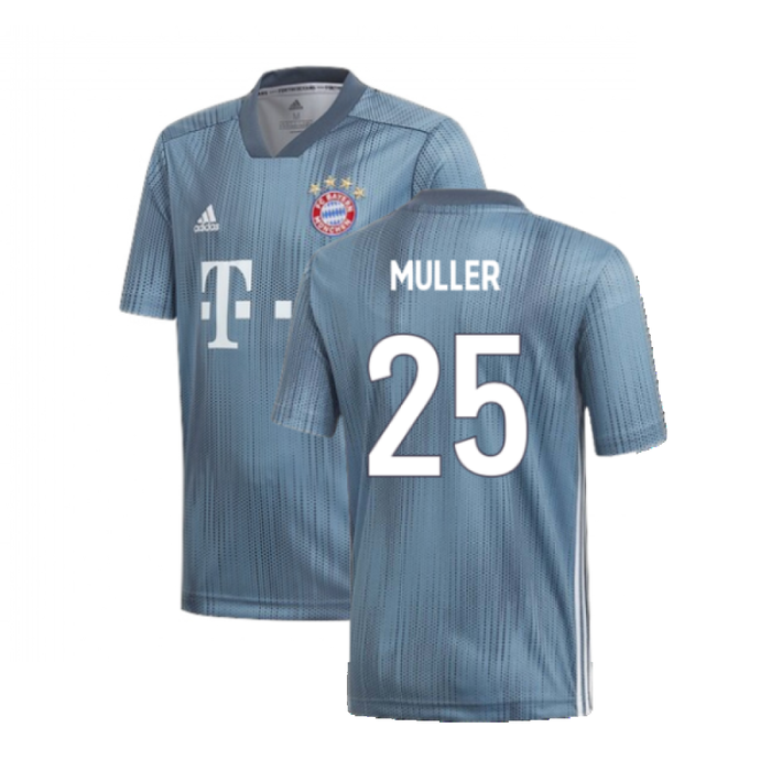 Bayern Munich 2018-19 Third Shirt (XS) (Very Good) (Muller 25)