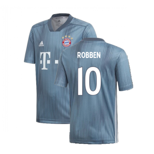 Bayern Munich 2018-19 Third Shirt (XS) (Very Good) (Robben 10)_0