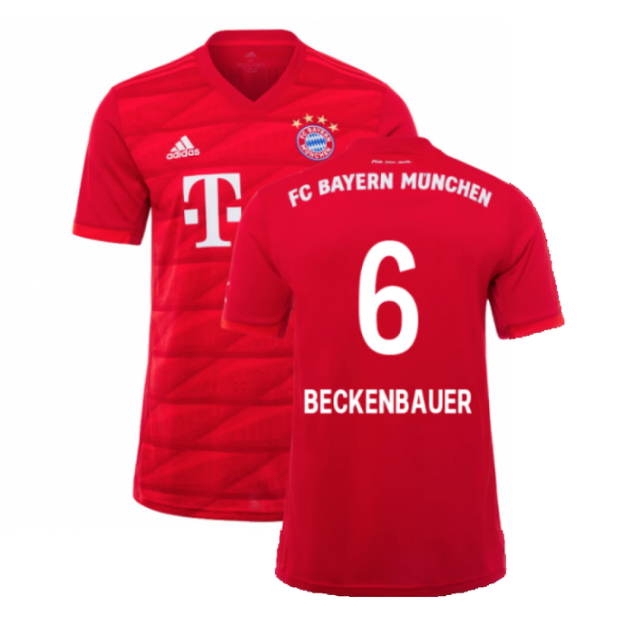 Bayern Munich 2019-20 Home Shirt (Mint) (BECKENBAUER 6)