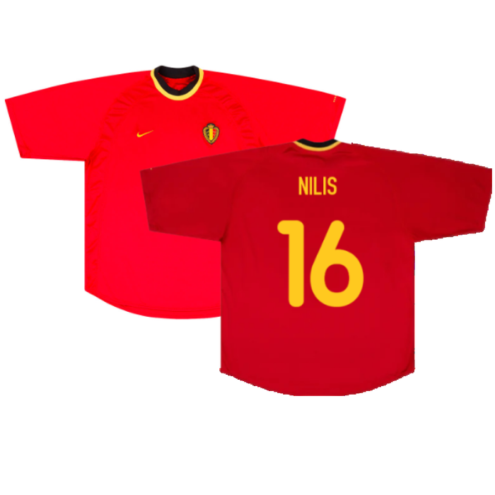 Belgium 2000-02 Home (Excellent) (Nilis 16)