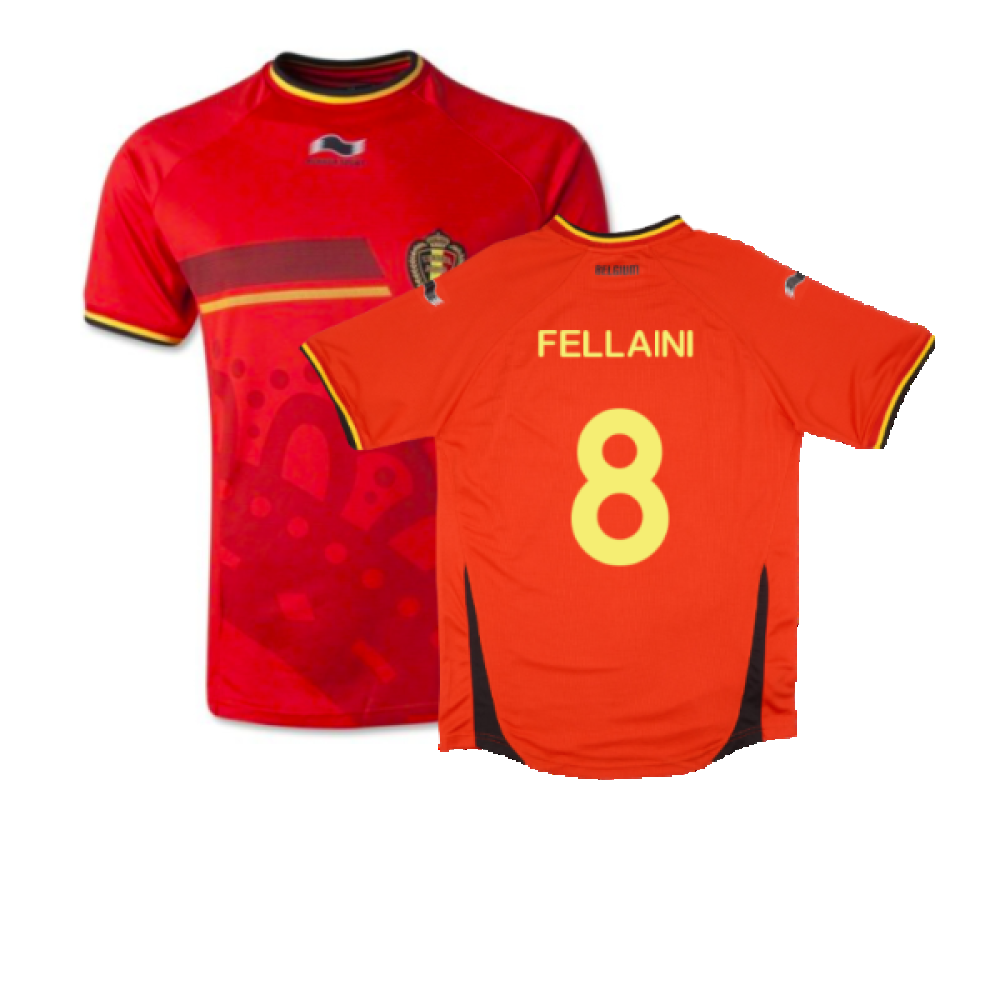 Belgium 2014-2015 Home Shirt (XL) (Excellent) (Fellaini