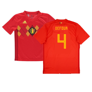 Belgium 2018-19 Home Shirt (XL) (Good) (Defour 4)_0