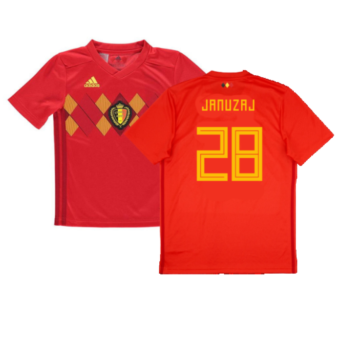 Belgium 2018-19 Home Shirt (XL) (Good) (Januzaj 28)