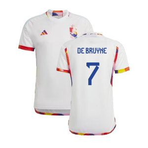 Belgium 2022-23 Away Shirt (LB) (DE BRUYNE 7) (Excellent)_0
