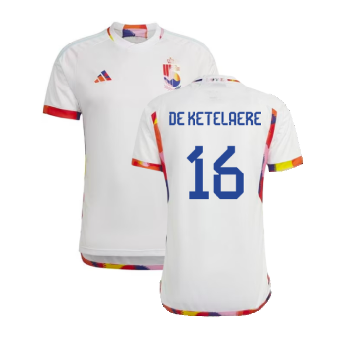 Belgium 2022-23 Away Shirt (LB) (DE KETELAERE 16) (Excellent)