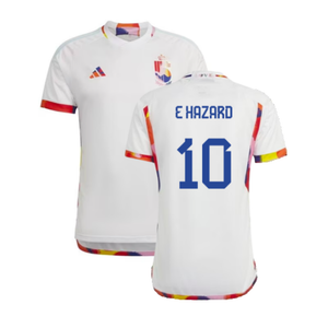 Belgium 2022-23 Away Shirt (LB) (E HAZARD 10) (Excellent)_0