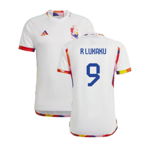 Belgium 2022-23 Away Shirt (LB) (R LUKAKU 9) (Excellent)_0
