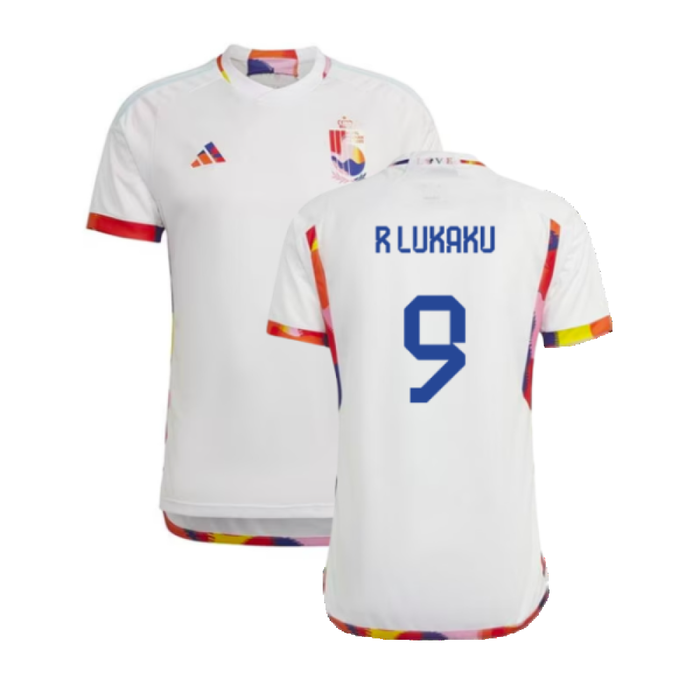Belgium 2022-23 Away Shirt (LB) (R LUKAKU 9) (Excellent)