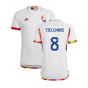 Belgium 2022-23 Away Shirt (LB) (TIELEMANS 8) (Excellent)_0