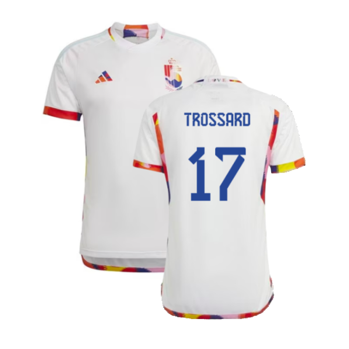Belgium 2022-23 Away Shirt (LB) (TROSSARD 17) (Excellent)