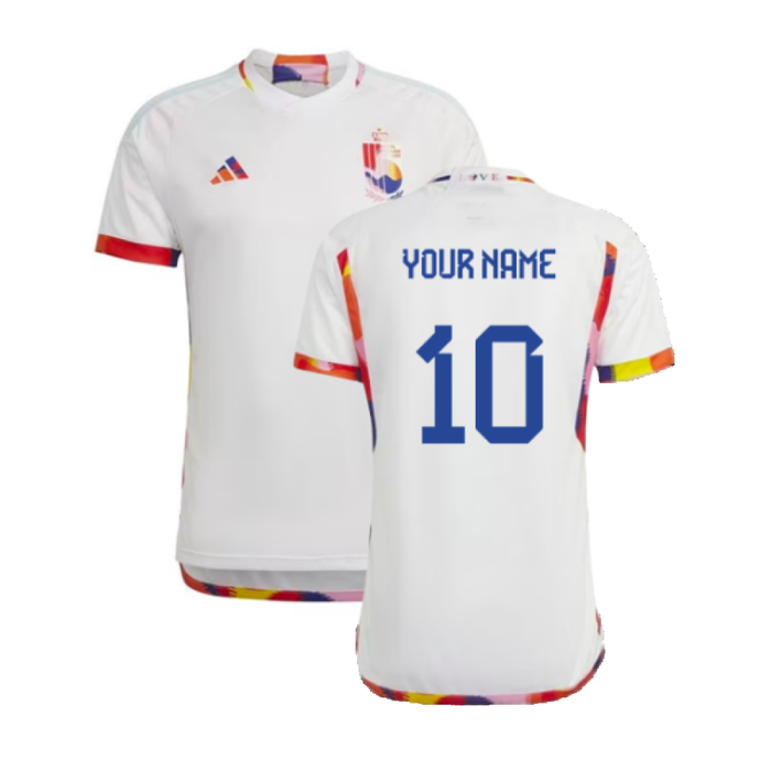 Belgium 2022-23 Away Shirt (LB) (Your Name 10) (Excellent)