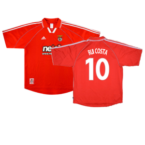 Benfica 2000-01 Home Shirt (Excellent) (RUI COSTA 10)_0