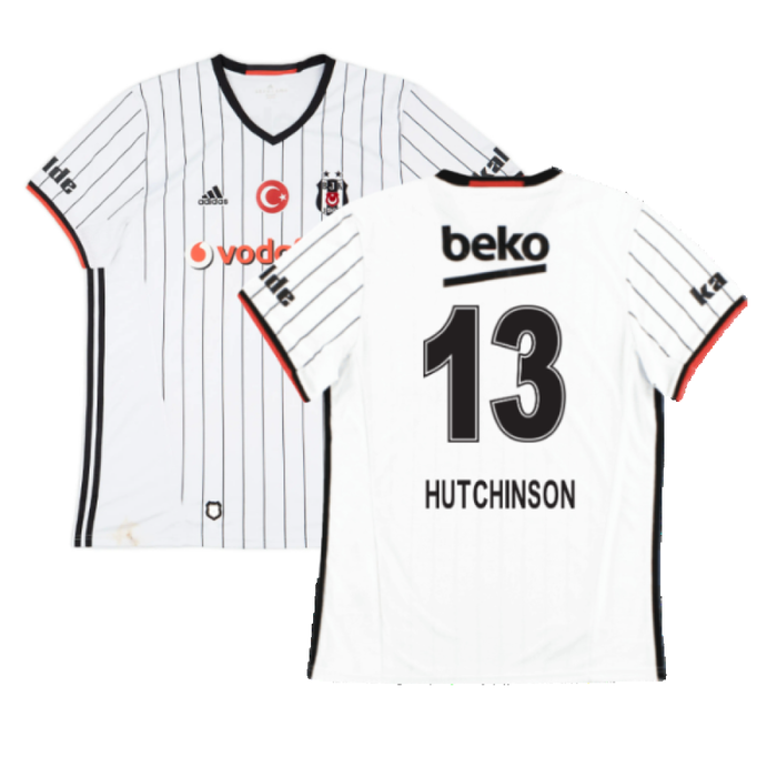 Besiktas 2016-17 Home Shirt (S) (Very Good) (Hutchinson 13)