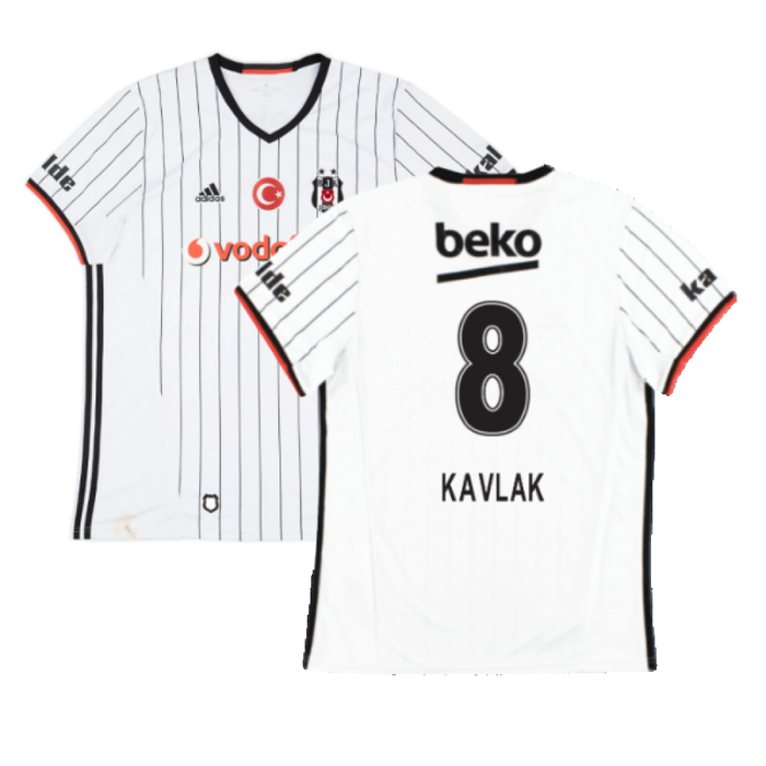 Besiktas 2016-17 Home Shirt (S) (Very Good) (Kavlak 8)