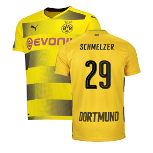 Borussia Dortmund 2017-18 Home Shirt (S) (Very Good) (Schmelzer 29)_0