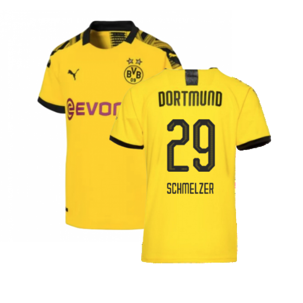 Borussia Dortmund 2019 20 Home Shirt L Excellent SCHMELZER 29 Classic Football Kit