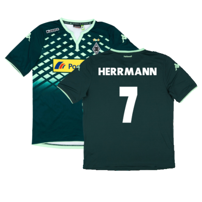 Borussia Monchengladbach 2015-16 Away Shirt (Mint) (Herrmann 7)