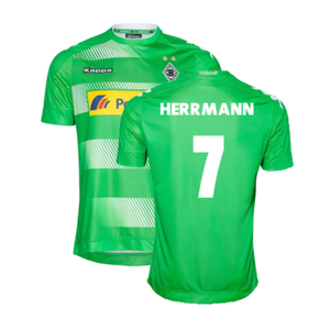 Borussia Monchengladbach 2017-18 Away Shirt (Mint) (Herrmann 7)_0