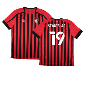 Bourenmouth 2021-22 Home Shirt (Sponsorless) (XL) (Very Good) (Stanislas 19)_0