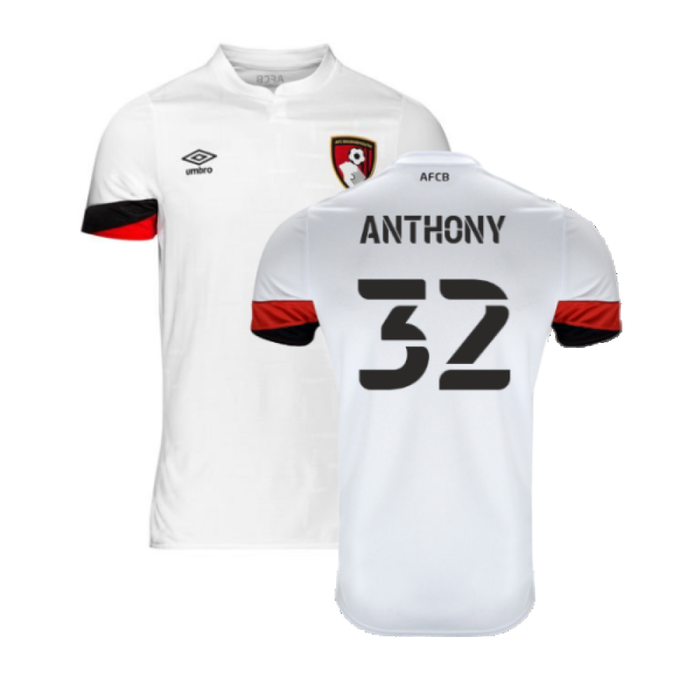 Bournemouth 2021-22 Away Shirt (Sponsorless) (XXL) (Anthony 32) (Excellent)