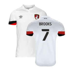 Bournemouth 2021-22 Away Shirt (Sponsorless) (XXL) (Brooks 7) (Excellent)_0