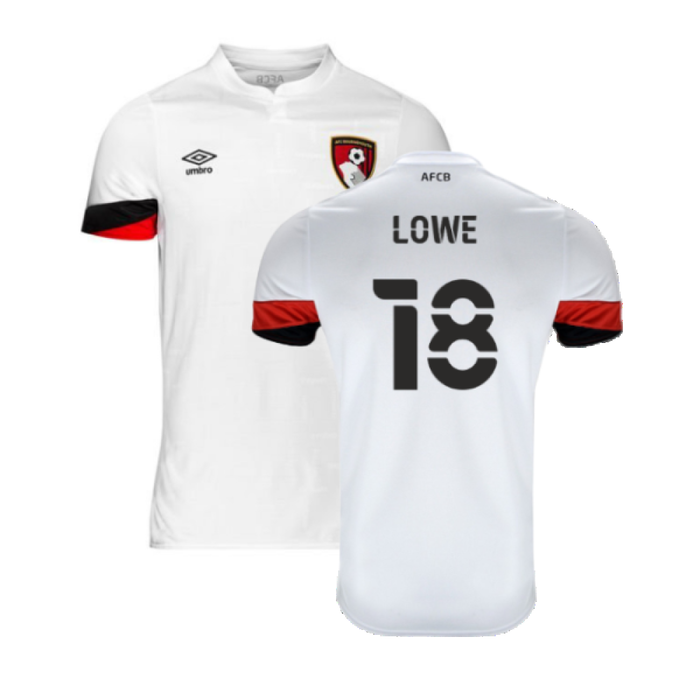 Bournemouth 2021-22 Away Shirt (Sponsorless) (XXL) (Lowe 18) (Excellent)