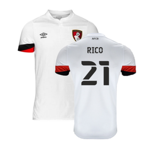 Bournemouth 2021-22 Away Shirt (Sponsorless) (XXL) (Rico 21) (Excellent)_0