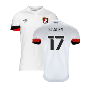 Bournemouth 2021-22 Away Shirt (Sponsorless) (XXL) (Stacey 17) (Excellent)_0