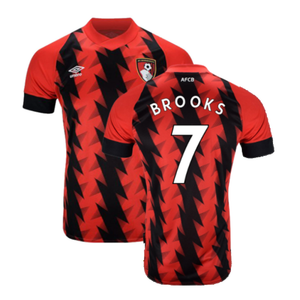 Bournemouth 2022-23 Home Shirt (Sponsorless) (XXL) (BROOKS 7) (Mint)_0