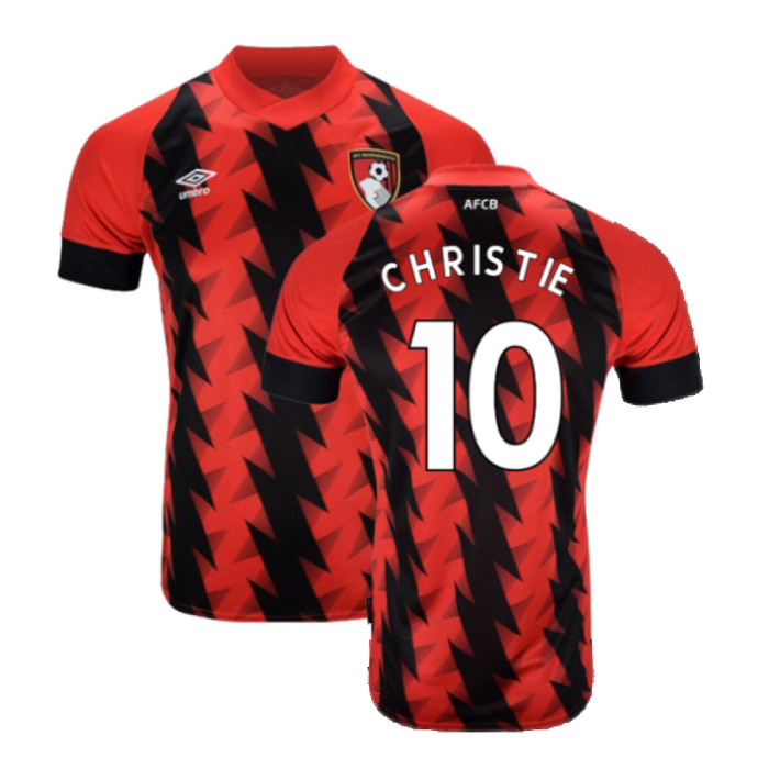 Bournemouth 2022-23 Home Shirt (Sponsorless) (L) (CHRISTIE 10) (Excellent)