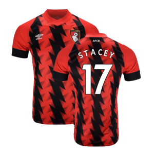 Bournemouth 2022-23 Home Shirt (Sponsorless) (XXL) (STACEY 17) (Mint)_0