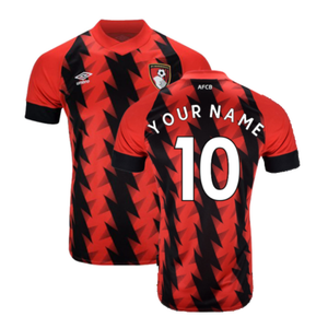 Bournemouth 2022-23 Home Shirt (Sponsorless) (XL) (Your Name 10) (Very Good)_0